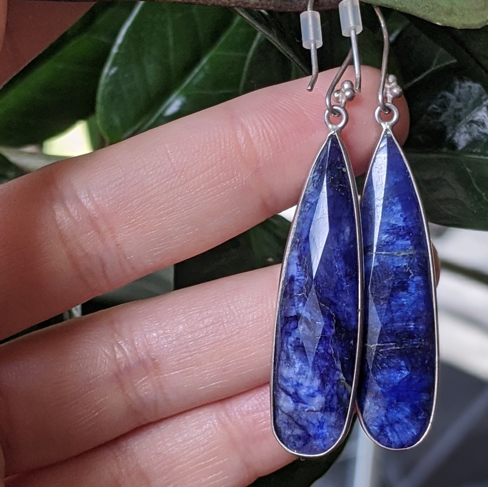 Lapis earrings